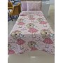 ETEHOMETEX Pamuklu Kapitoneli Yatak Örtüsü TAKIMI TEK KİŞİLİK Friends 8696474232122